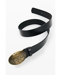 Desigual Women's Heart belt 100% leather
