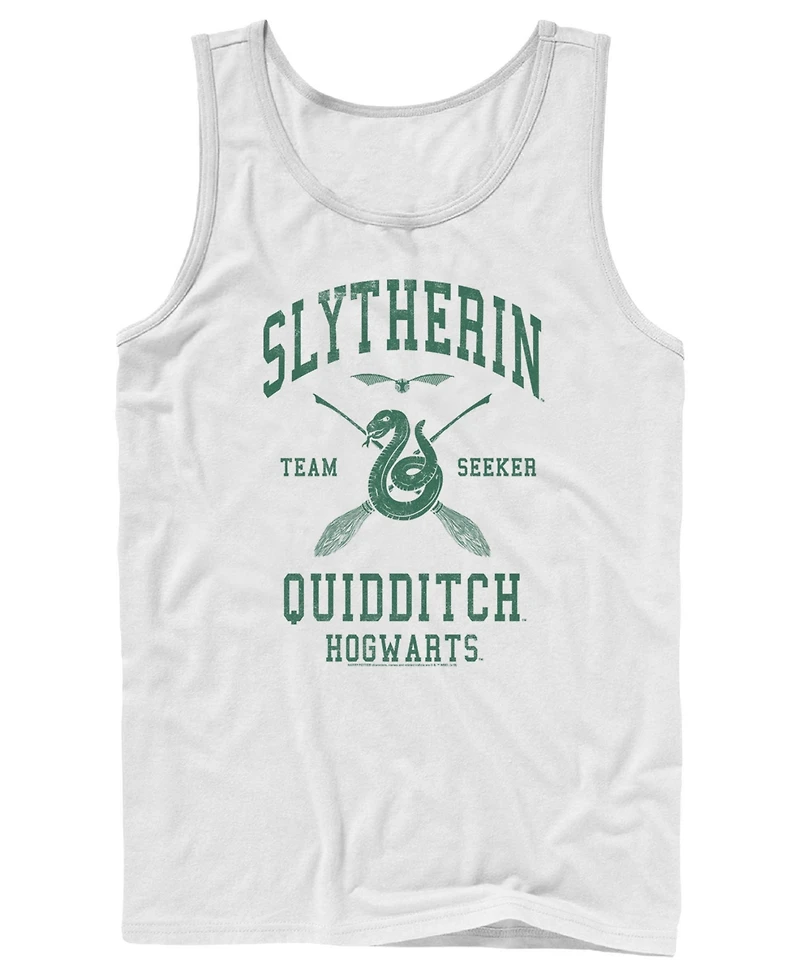 Fifth Sun Men's Harry Potter Slytherin Quidditch Seeker Hogwarts Graphic Tank Top