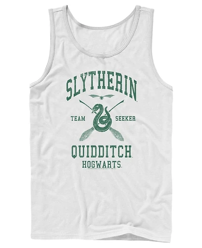 Fifth Sun Men's Harry Potter Slytherin Quidditch Seeker Hogwarts Graphic Tank Top