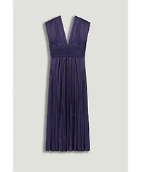 Nocturne Women's V-Neck Midi Dress