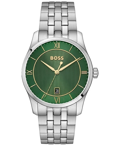 Hugo Boss Men's Principle Quartz Stainless Steel Watch 37mm