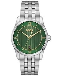 Hugo Boss Men's Principle Quartz Stainless Steel Watch 37mm