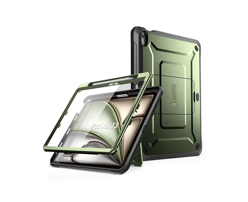 Supcase Unicorn Beetle Pro 20 ft Drop Protection Built-in Screen Protector Case for iPad Air 13" (2024)