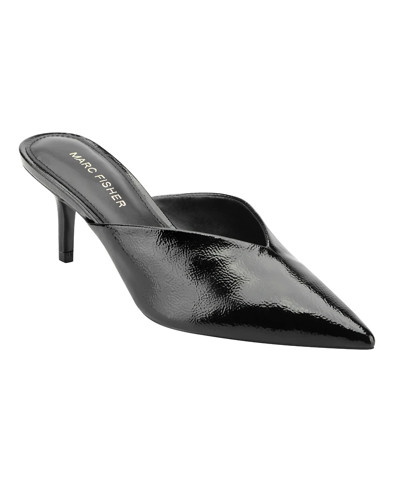 Marc Fisher Women's Aprile Sweatheart Top Line Slip-On Dress Mules