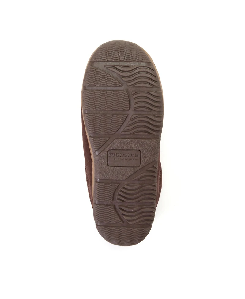 Dearfoams Men's Melbourne Rugged Clog Water Repellent Slippers