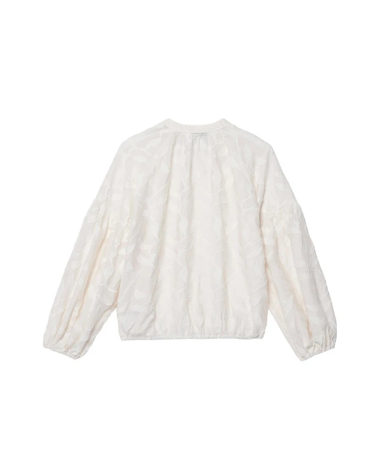 Mint Velvet Women's Floral Jacquard Blouse