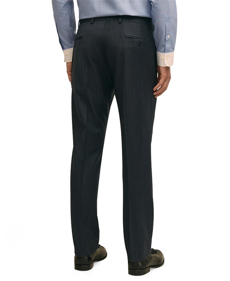 B by Brooks Brothers Men's Classic-Fit Stretch Pinstripe Suit Pants