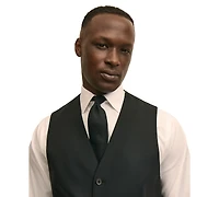 B by Brooks Brothers Men's Classic-Fit Wool Blend Suit Separates Vest