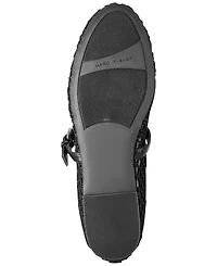 Marc Fisher Women's Tanke Sheer Mesh Mary Jane Flats