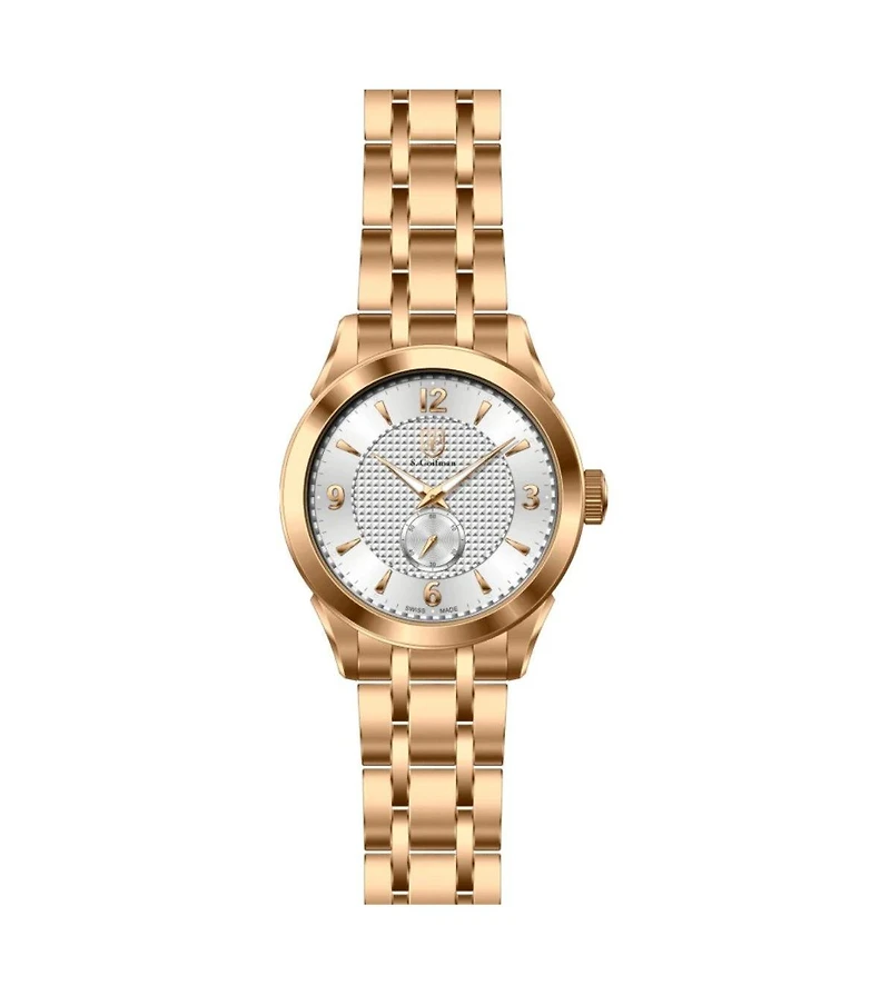 Invicta S.Coifman Men's Heritage Chronograph Dial Leather Strap Watch