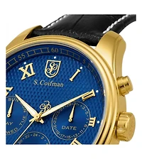 Invicta S.Coifman Men's Heritage Chronograph Dial Stainless Steel Bracelet Watch