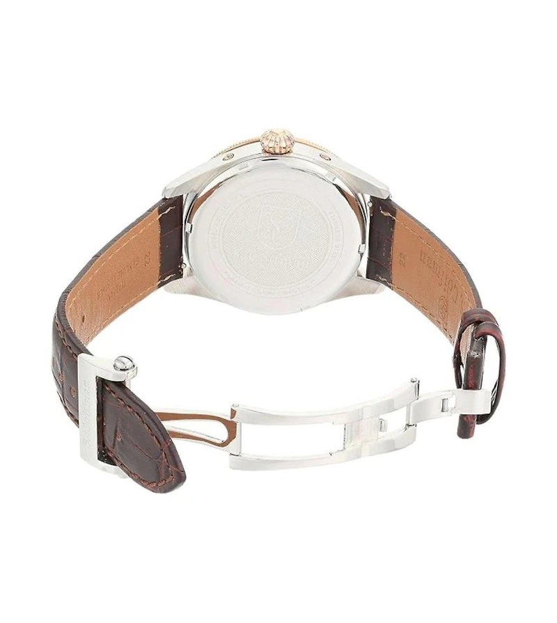 Invicta S.Coifman SC0088 Men's Chronograph Dial Leather Strap Watch