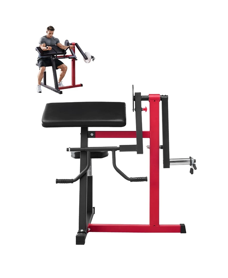 Vevor 2 in 1 Preacher Curl Bench Bicep Curls and Triceps Extension Machine Home Gym