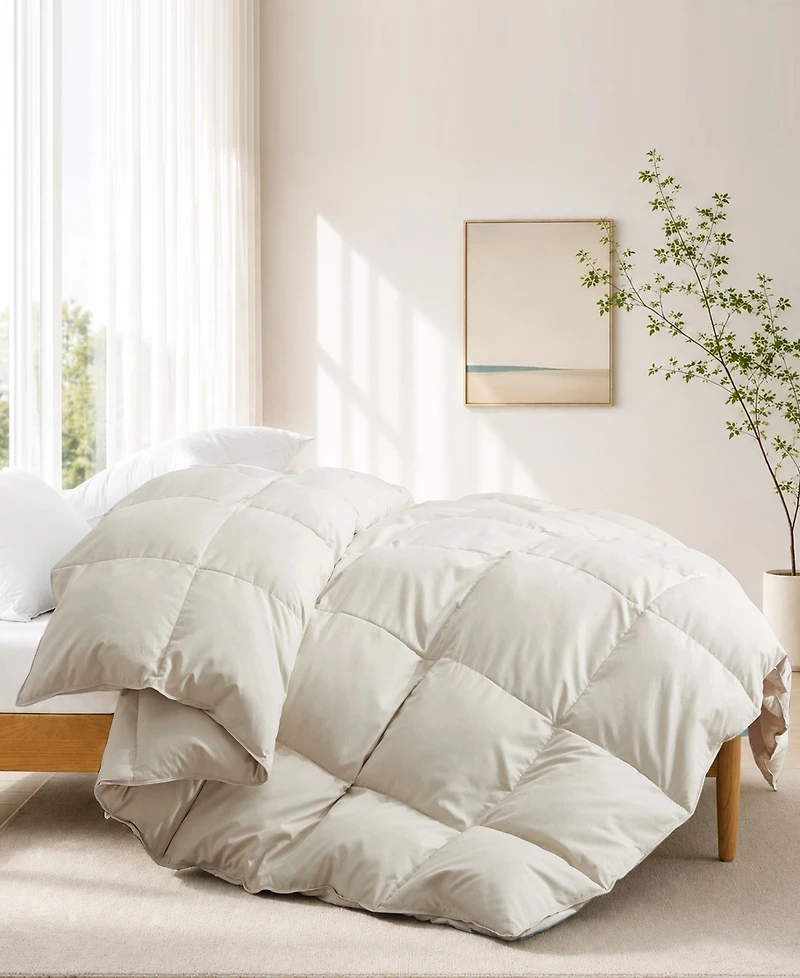 Unikome Ultra Soft Goose Down and Feather Fiber Comforter