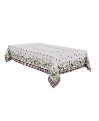 Avanti Holly Plaid Rectangle Tablecloth, 60" x 84"