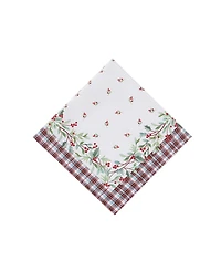 Avanti Holly Plaid Napkins, Set of 4