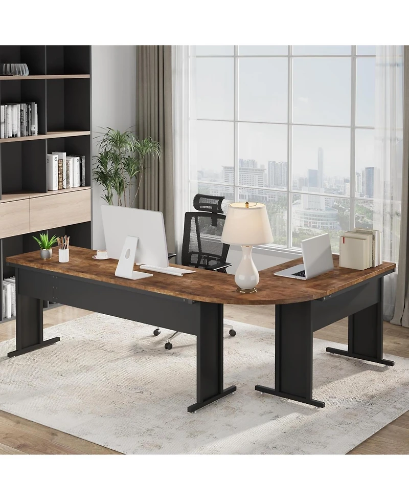 Tribesigns 83" L-Shaped Executive