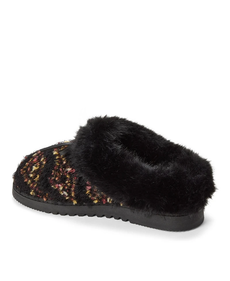 Dearfoams Women's Daphne Knit Clog Slippers