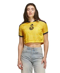 adidas Women's Yellow Club America 2026/27 Home Cropped Replica Jersey