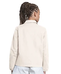 Starter Women's Chicago Cubs Cooperstown First Down Full-Snap Long-Sleeve Coaches Jacket