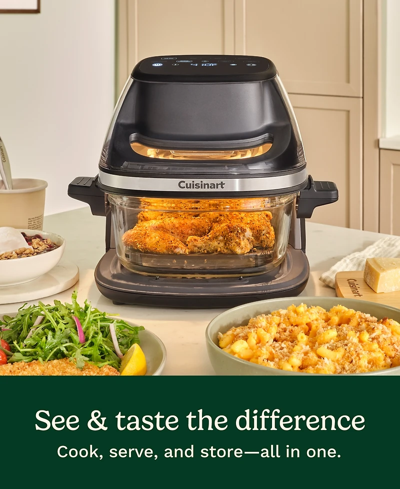 Cuisinart 4-Quart Glass Basket Air Fryer Afc-4