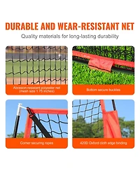 Vevor 7x7 ft Baseball Softball Practice Net Hitting Batting Multiple Accessories