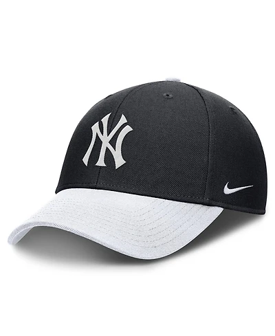Nike Men's Navy/White New York Yankees Dri-fit Club Adjustable Hat