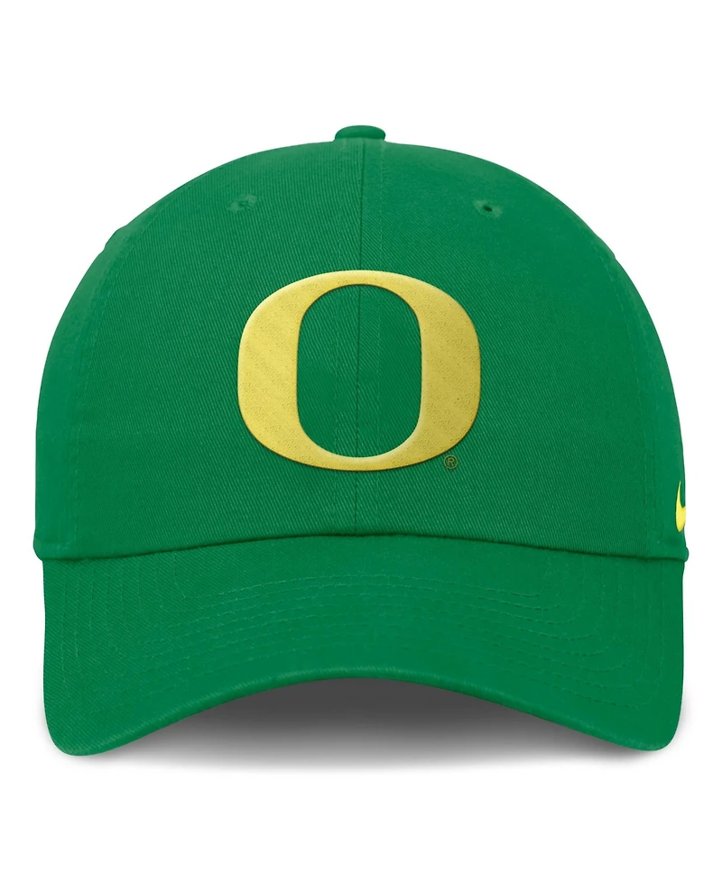 Men's Nike Green Oregon Ducks Dri-fit Club Adjustable Hat