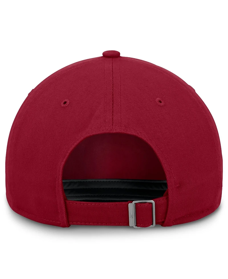 Nike Men's Cardinal Stanford Cardinal Club Dri-fit Adjustable Hat