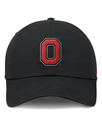 Men's Nike Black Ohio State Buckeyes Club Dri-fit Adjustable Hat