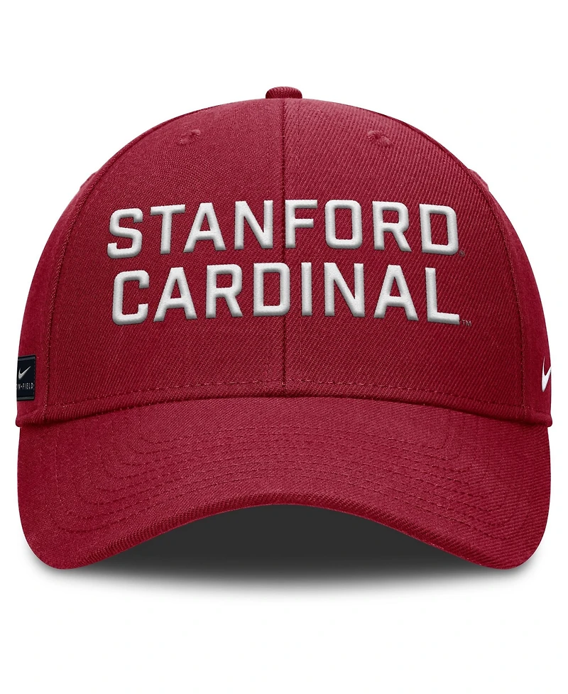 Nike Men's Cardinal Stanford Cardinal 2025 Sideline Rise Practice Adjustable Hat