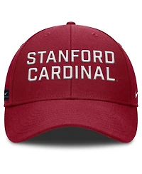 Nike Men's Cardinal Stanford Cardinal 2025 Sideline Rise Practice Adjustable Hat