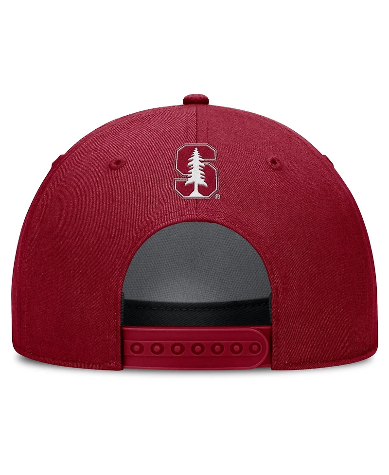 Men's Nike Cardinal Stanford Cardinal Rise Campus Adjustable Hat