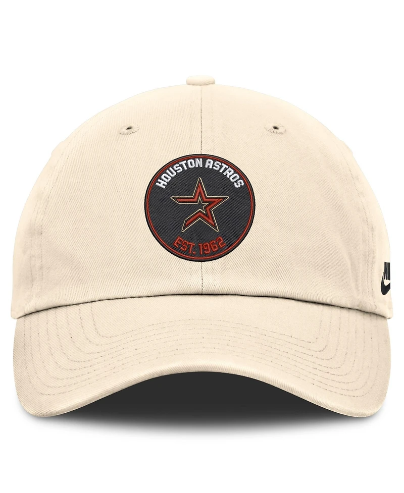 Men's Nike Natural Houston Astros Cooperstown Collection Club Adjustable Hat
