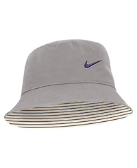 Men's and Women's Nike Gray Lsu Tigers Primetime Apex Bucket Hat