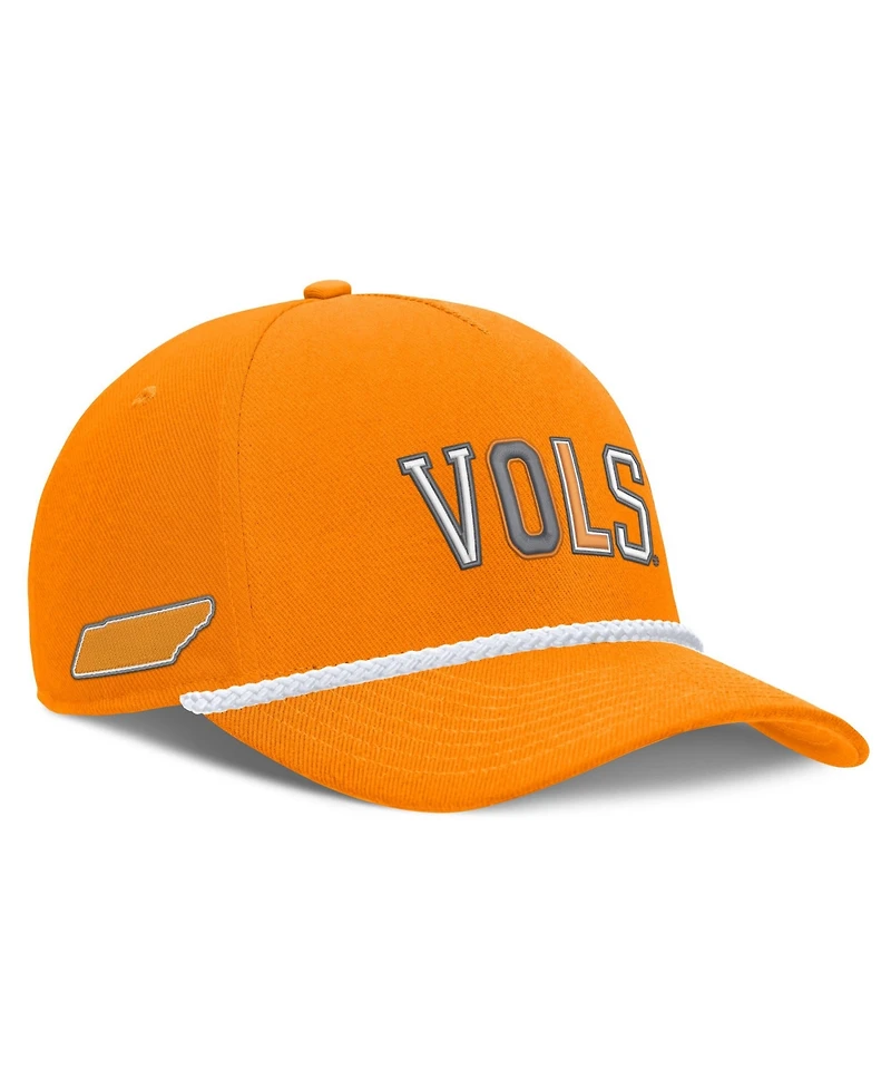 Nike Men's and Women's Tennessee Orange Tennessee Volunteers 2026 Basketball Refresh 5-Panel Rope Rise Hat