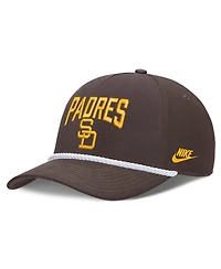 Men's Nike Brown San Diego Padres Cooperstown Rise Adjustable Hat
