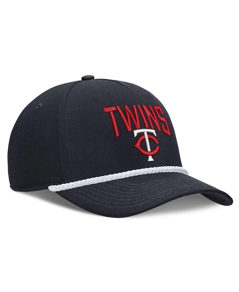 Men's Nike Navy Minnesota Twins Cooperstown Rise Adjustable Hat