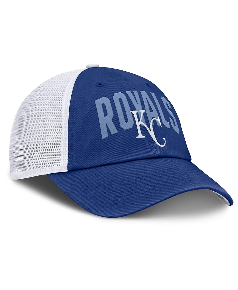 Men's Nike Royal Kansas City Royals Primetime Club Adjustable Trucker Hat