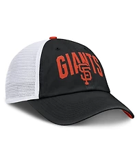 Men's Nike Black San Francisco Giants Primetime Club Adjustable Trucker Hat