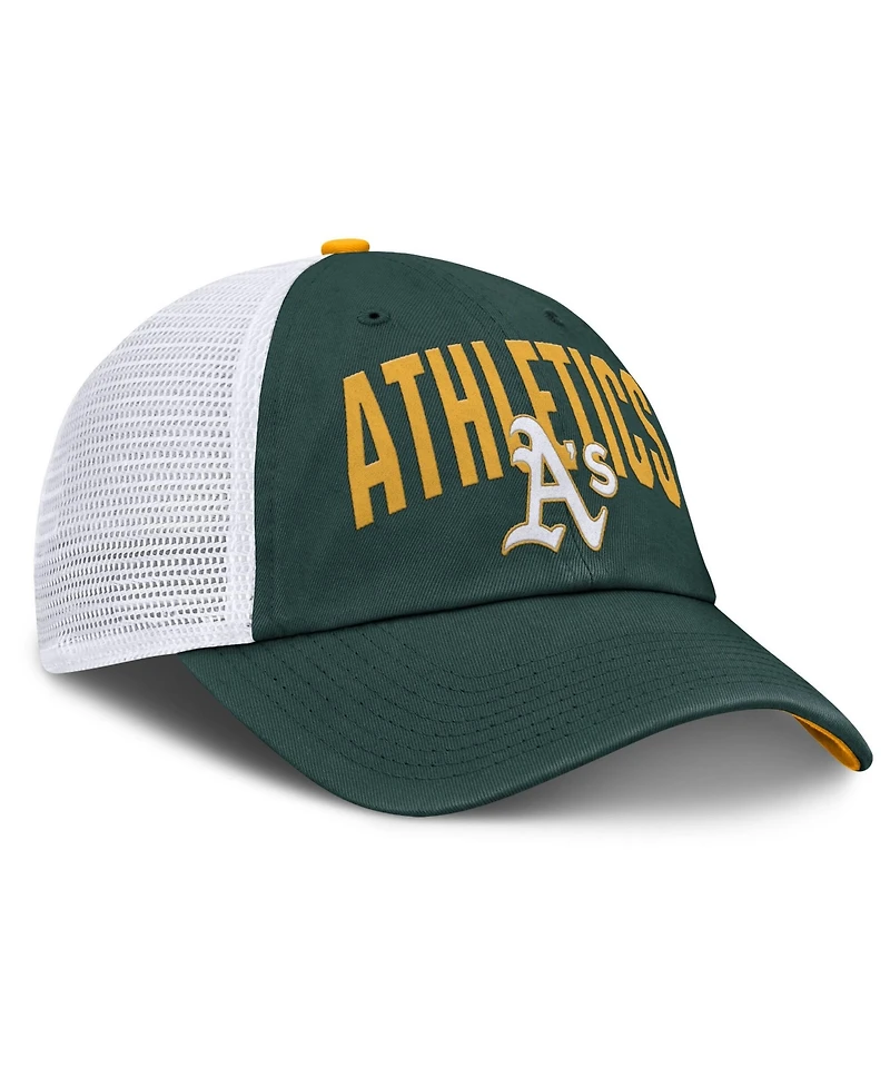 Men's Nike Green Athletics Primetime Club Adjustable Trucker Hat