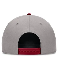 Men's and Women's Nike Gray Alabama Crimson Tide Primetime Rise Rope Adjustable Hat