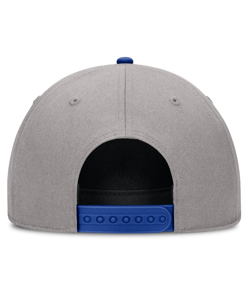 Nike Men's and Women's Gray Kentucky Wildcats Primetime Rise Rope Adjustable Hat
