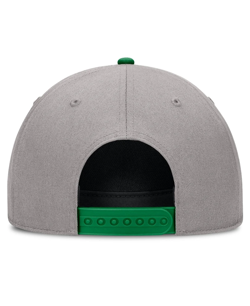 Men's and Women's Nike Gray Oregon Ducks Primetime Rise Rope Adjustable Hat