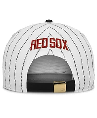 Men's Nike White/Black Boston Red Sox Cooperstown Collection Pro Adjustable Hat