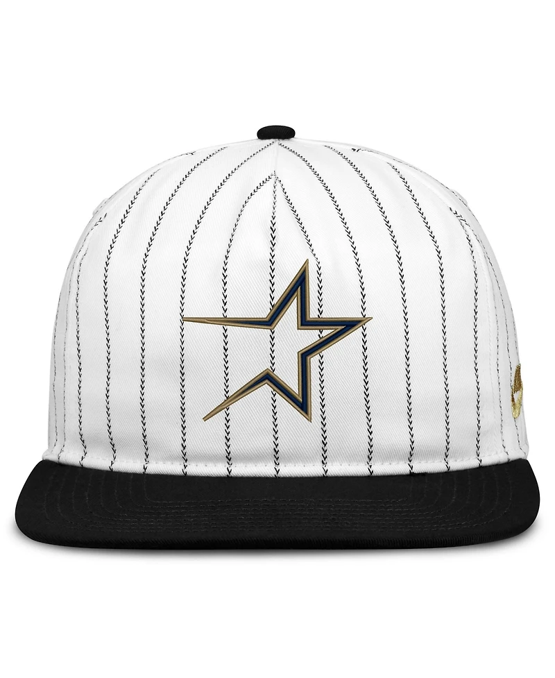Men's Nike White/Black Houston Astros Cooperstown Collection Pro Adjustable Hat