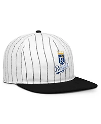 Men's Nike White/Black Kansas City Royals Cooperstown Collection Pro Adjustable Hat