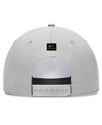 Nike Men's Gray Georgia Bulldogs 2026 Sideline Dri-fit Rise Adjustable Hat