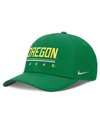 Nike Men's Green Oregon Ducks 2026 Sideline Dri-fit Rise Adjustable Hat