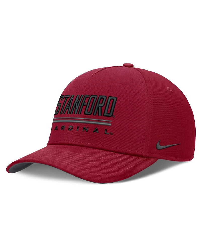 Nike Men's Cardinal Stanford Cardinal 2026 Sideline Dri-fit Rise Adjustable Hat